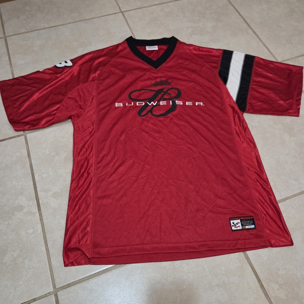 Budweiser Dale Jr Football Jersey Chase Authentic 8